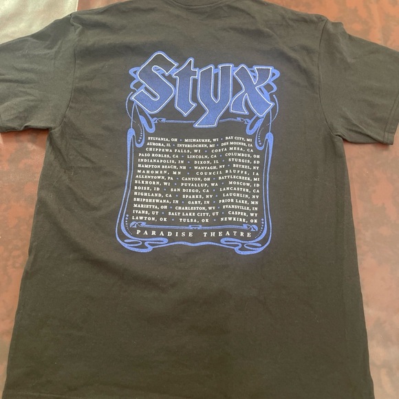 Styx 1980’s Vintage Paradise Theater Concert T-Shirt Men’s size L - Picture 5 of 6